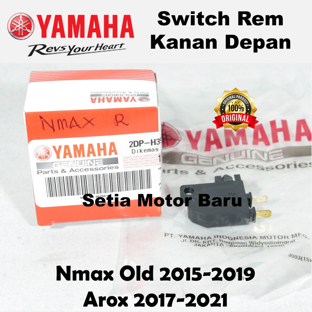 Jual Switch Swit Assy Rem Kanan Depan Nmax Old Aerox Freego Asli