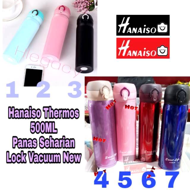 Jual Medan Hanaiso Thermos Kopi Lock Ml Termos Air Panas