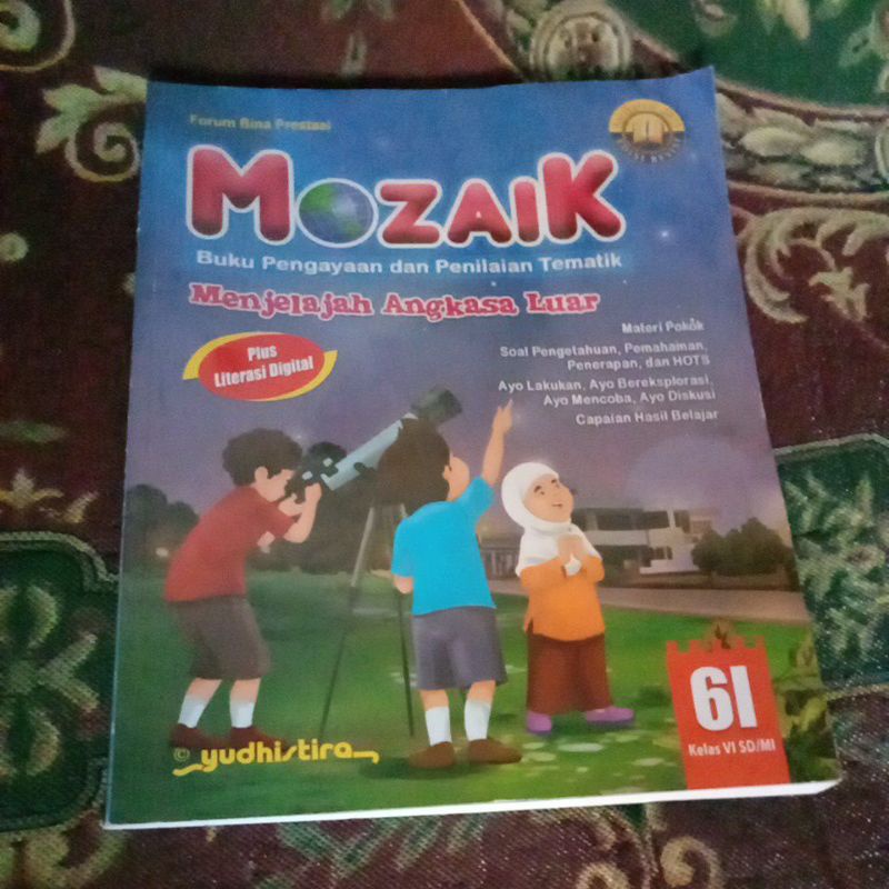 Jual Mozaik Buku Pengayaan Dan Penilaian Tematik I Kelas Vi Sd Mi