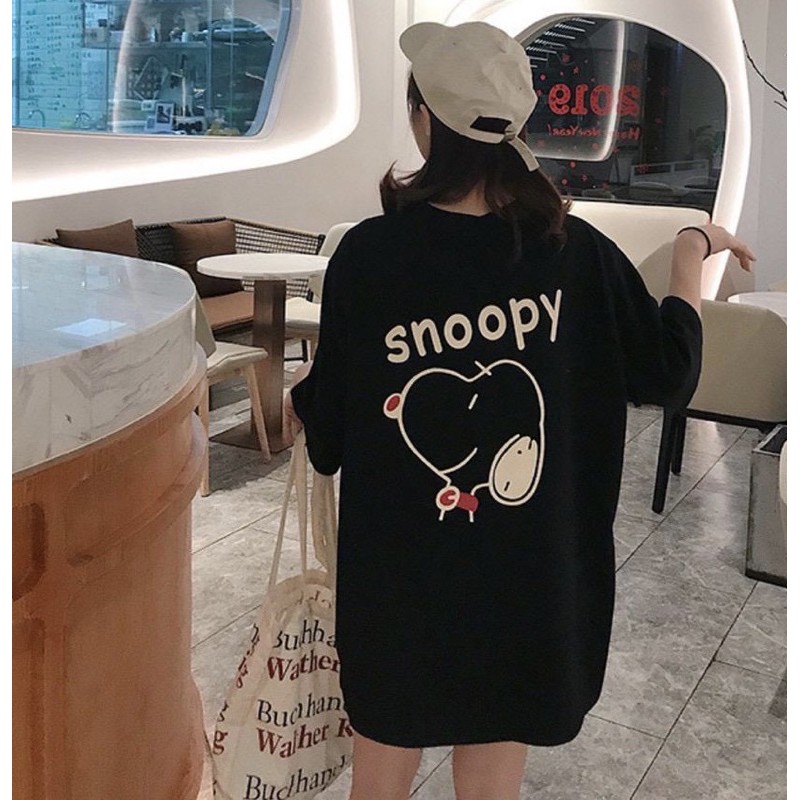 Jual KAOS OVERSIZE SNOOPY Shopee Indonesia