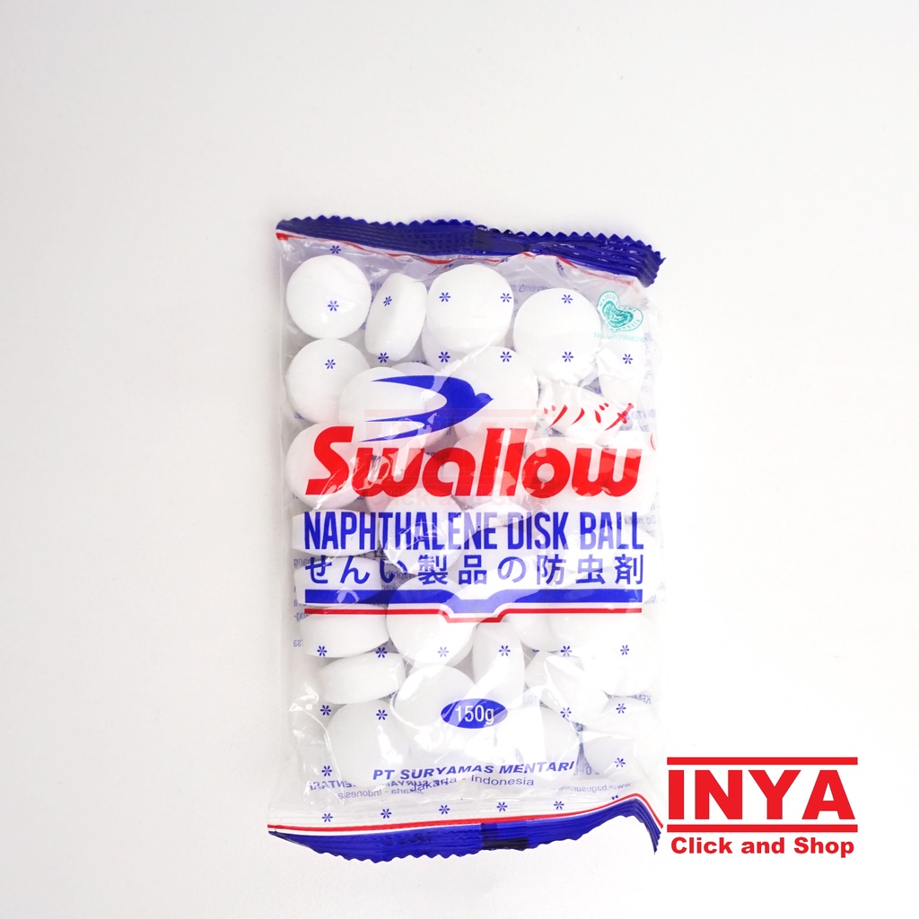 Jual SWALLOW NAPHTHALENE DISK BALL 150gr Kamper Anti Serangga