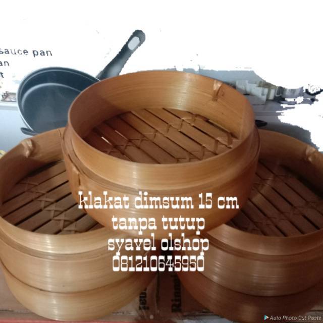 Jual Klakat Kukusan Bambu Dimsum Cm Shopee Indonesia