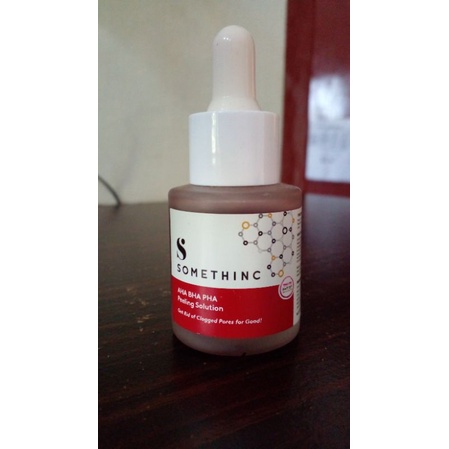 Jual Somethinc Aha Bha Pha Peeling Solution Serum Preloved Free Gift