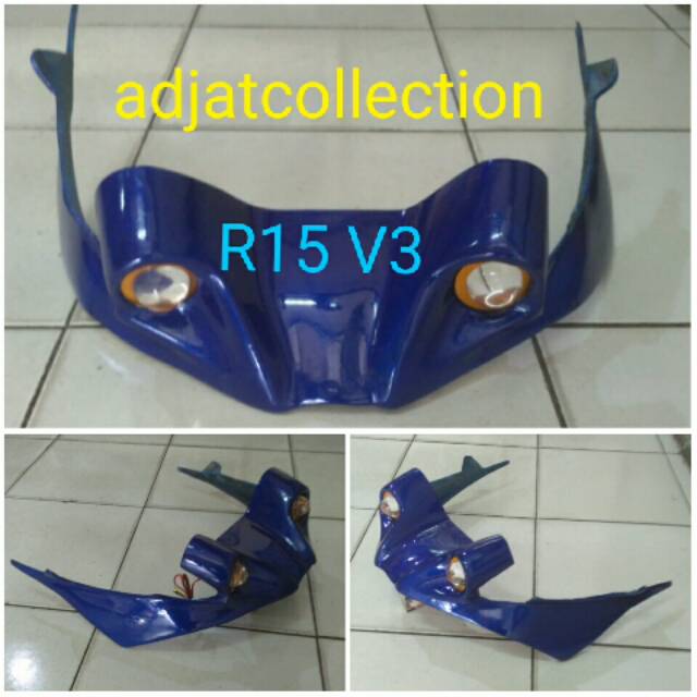 Jual Winglet Plus Lampu Tembak Yamaha R V Fiberglass Shopee Indonesia