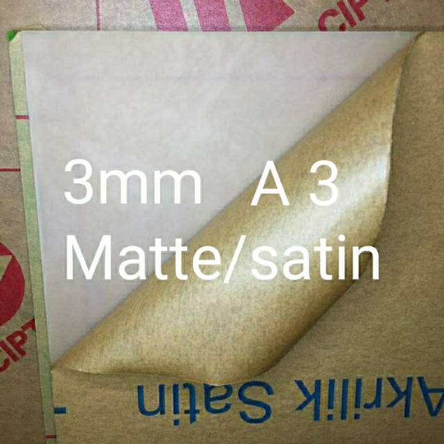 Jual Acrylic Lembaran 3mm Akrilik SPECIAL ITEM Warna Motif Satin