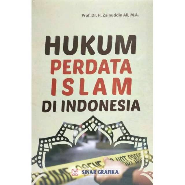 Jual Buku Hukum Perdata Islam Di Indonesia Zainuddin Ali Buku Hukum