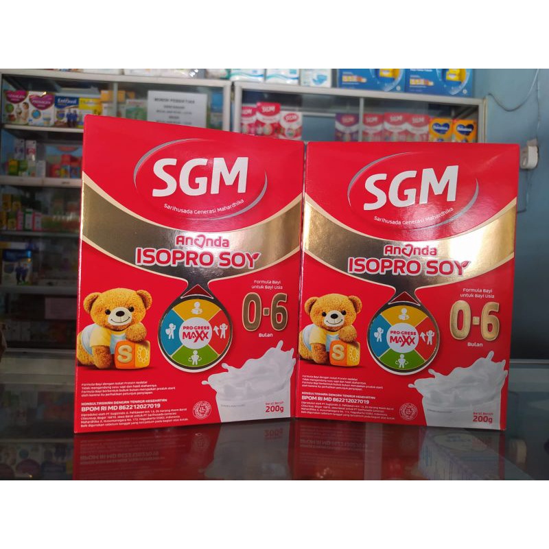 Jual Sgm Isopro Soya Bulan Gr Kemasan Baru Shopee Indonesia