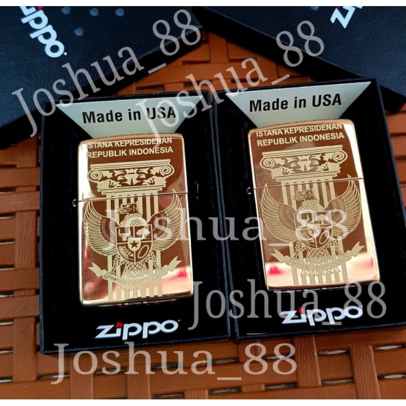 Jual Zippo Korek Api Original 254B Limited Edition Istana Kepresidenan