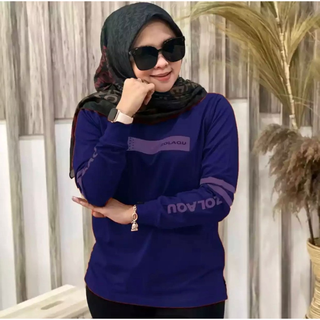 Jual KAOS LENGAN PANJANG ZOLAQU KAOS HIJAB HIJAB ZOLAQU PANJANG M