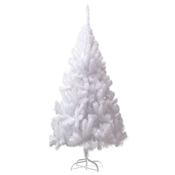 Jual Pohon Natal Putih Polos Murah PVC PP White White Christmas Tree