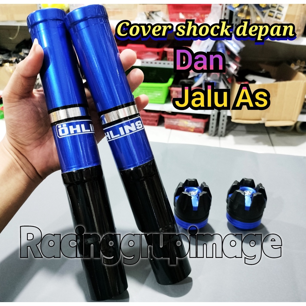 Jual PROMO Cover Shock Sok Depan Variasi Part Matic YAMAHA Mio M3 Smile