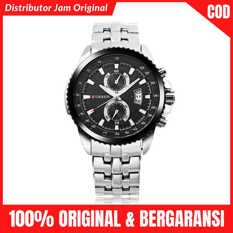 Jual Jam Tangan Pria Rantai Original 100 Anti Air Analog Garansi Resmi