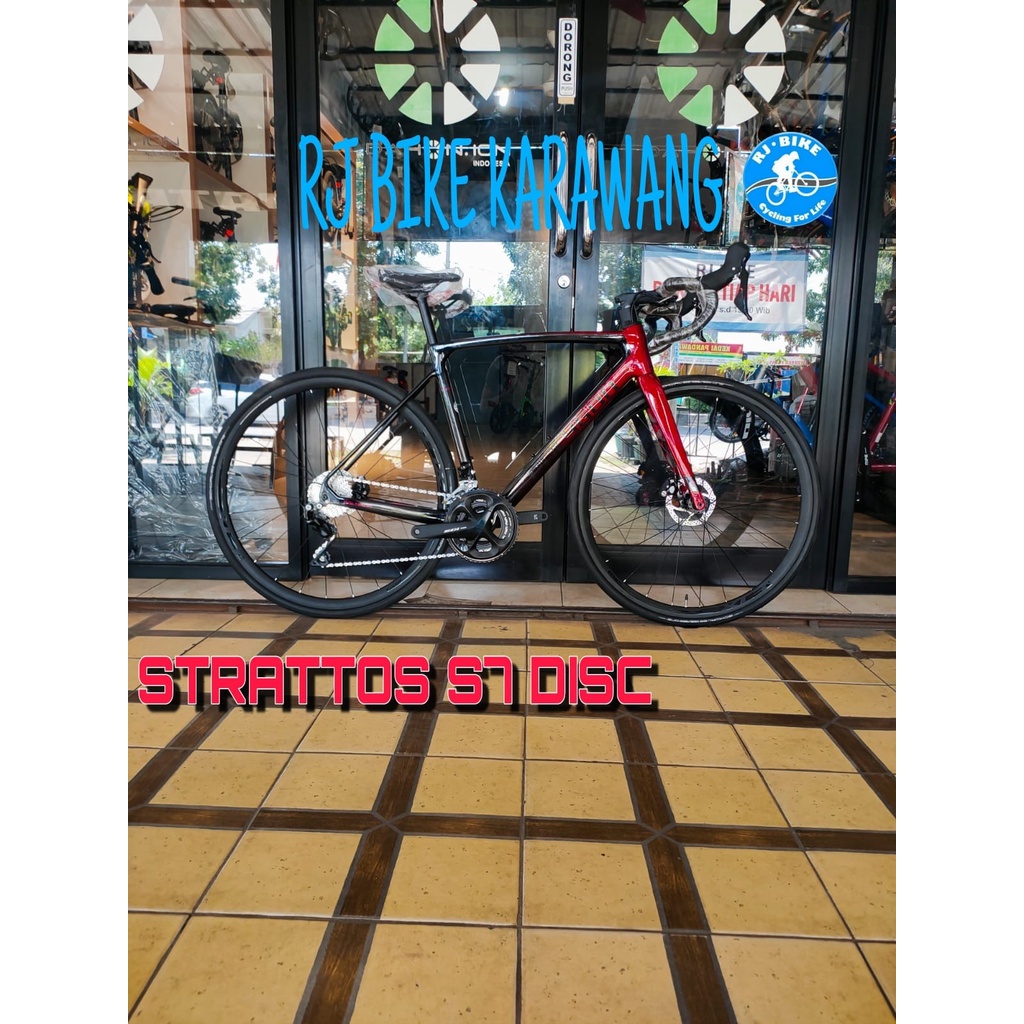 Jual SEPEDA BALAP ROADBIKE POLYGON STRATTOS S7 DISC 700C Shopee Indonesia