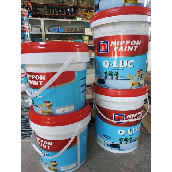 Jual Cat Tembok Nippon Paint Qluc Pail 18kg Shopee Indonesia