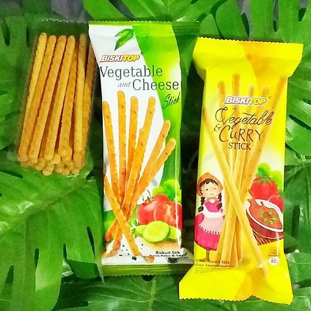 Jual Halal Biskitop Vegetable And Cheese Stick Gr Curry Stick