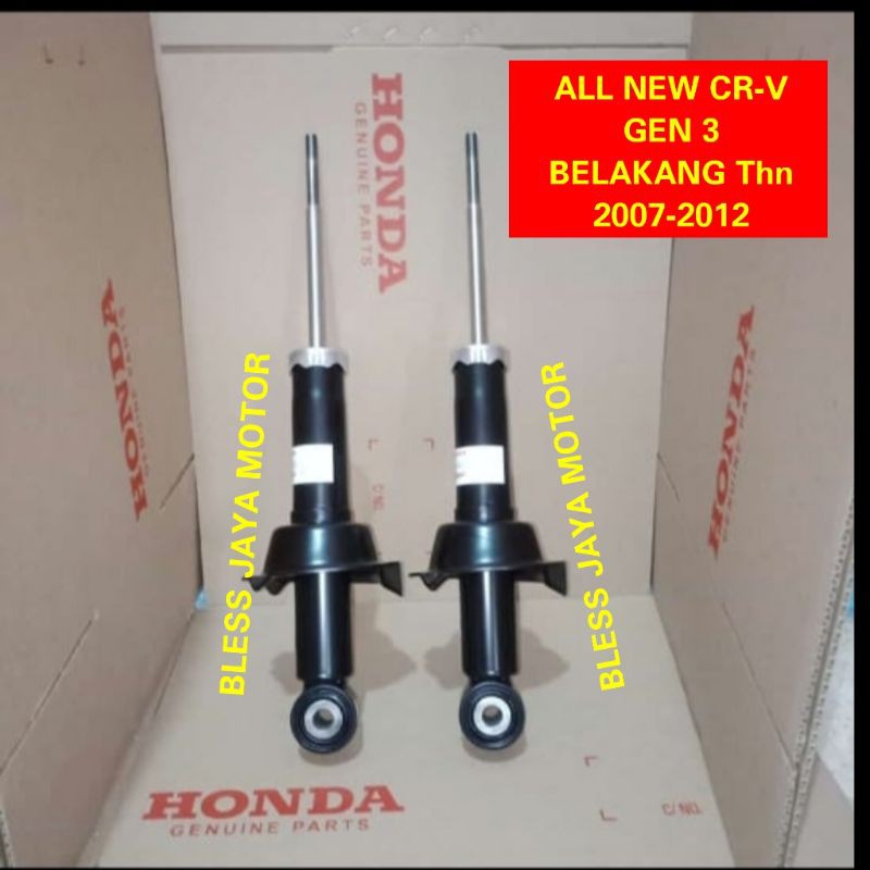 Jual SHOCKBREAKER ALL NEW CR V GEN 3 BELAKANG 100 ORIGINAL HONDA SHOWA