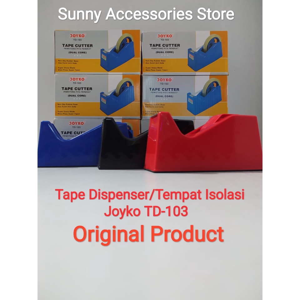 Jual Tape Dispenser Tempat Isolasi Joyko Td Original Product