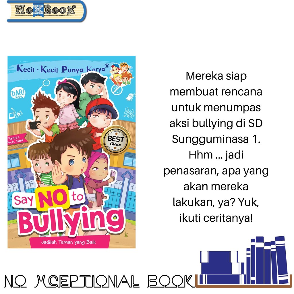 Jual BUKU KKPK FULL COLOUR SAY NO TO BULLYING Shopee Indonesia