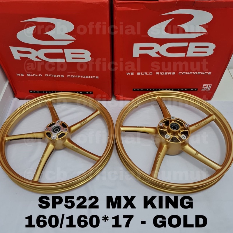 Jual VELG RCB MXKING SP522 PALANG 5 UKURAN 160 160X17 DAN 160 185X17