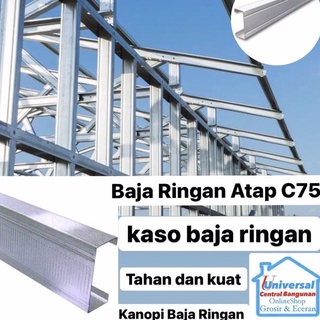 Jual Best Baja Ringan Sni C Kaso Baja Ringan Atap Panjang Meter