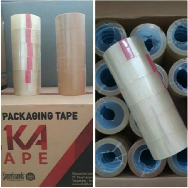 Jual Lakban Coklas Solasi Selotip Eka Tape 48mm X 90yard Lengket Ok 1