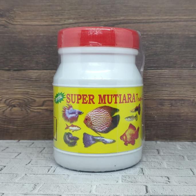 Jual Makanan Ikan Pelet Suplemen Crystal Super Mutiara Shopee Indonesia