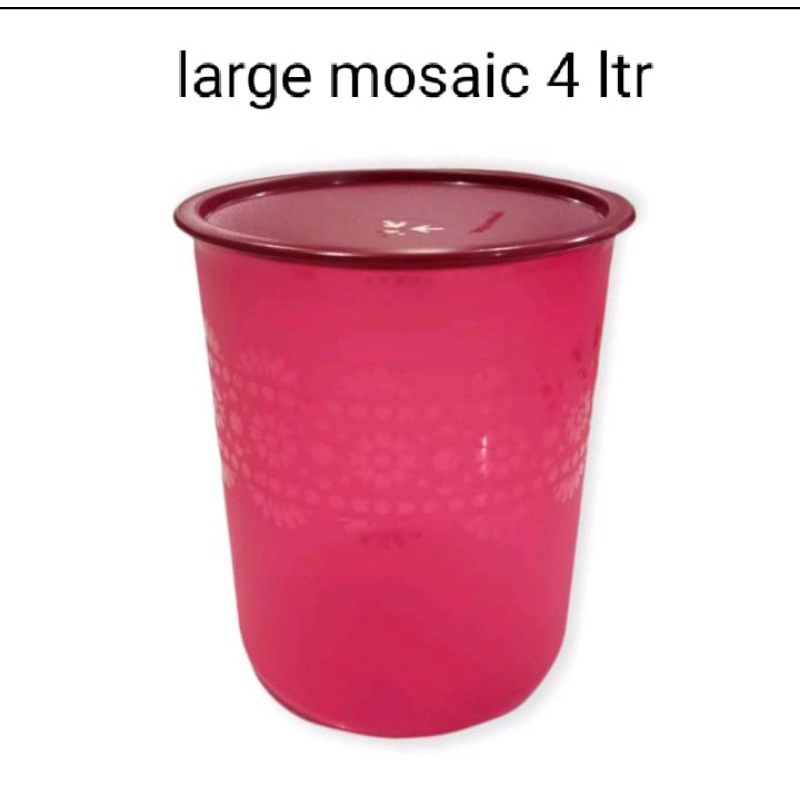 Jual Toples Susu Toples Serbaguna Large Mosaic Canister Fanta Raya