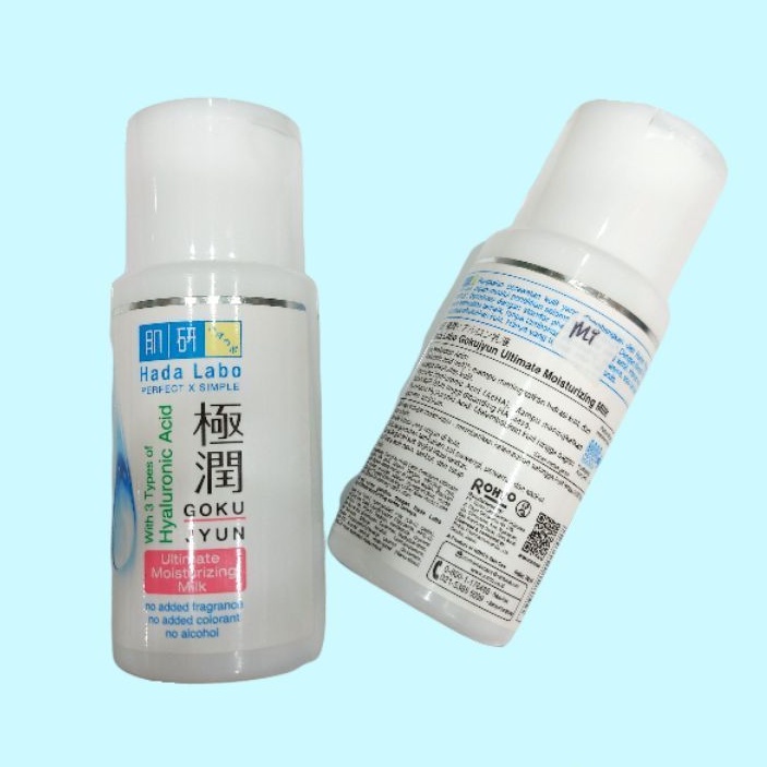 Jual HADA LABO GOKUJYUN ULTIMATE MOISTURIZING MILK 100ml Shopee Indonesia