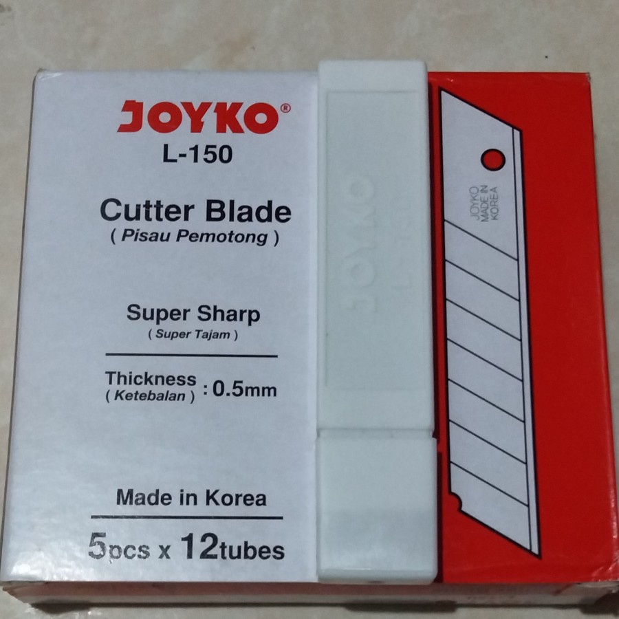 Jual Isi Cutter Joyko L 150 Per Tube Shopee Indonesia