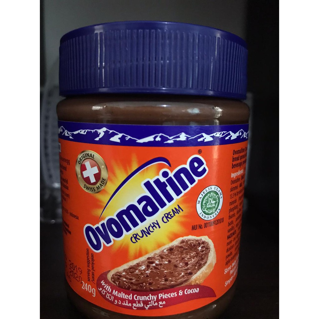 Jual Ovomaltine Crunchy Cream G Shopee Indonesia