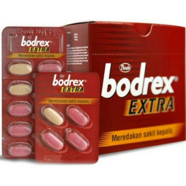 Jual Bodrex Extra Box Isi 25 Strip Shopee Indonesia