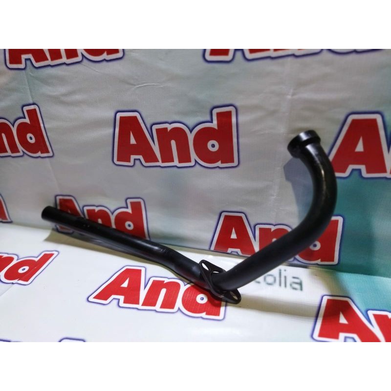 Jual Pipa Leheran Knalpot Honda Cs Standar Hitam Shopee Indonesia