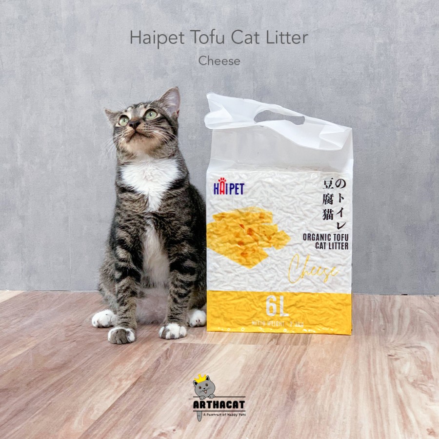 Jual Arthacat Pasir Kucing Gumpal Soya Tofu Clumping Cat Litter 6