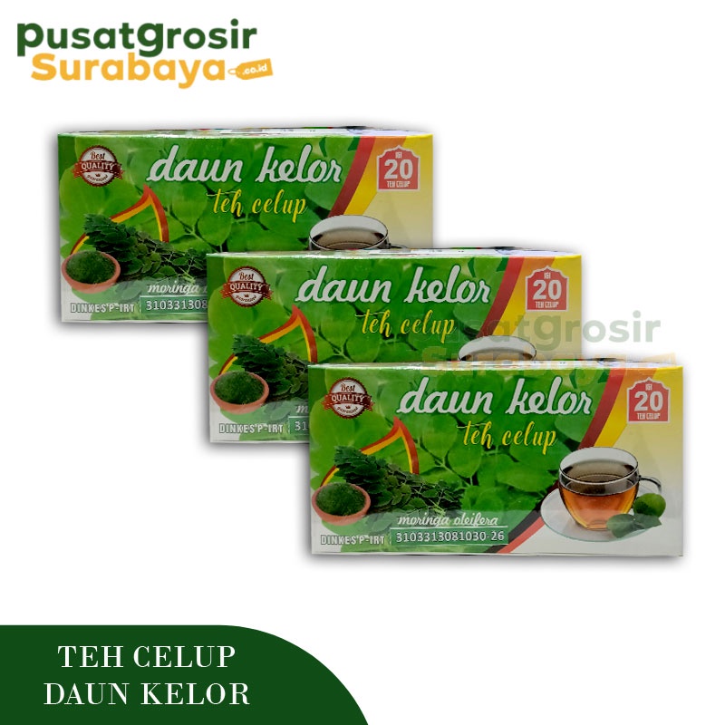 Jual Teh Celup Daun Kelor Teh Celup Herbal Isi Kantong Shopee