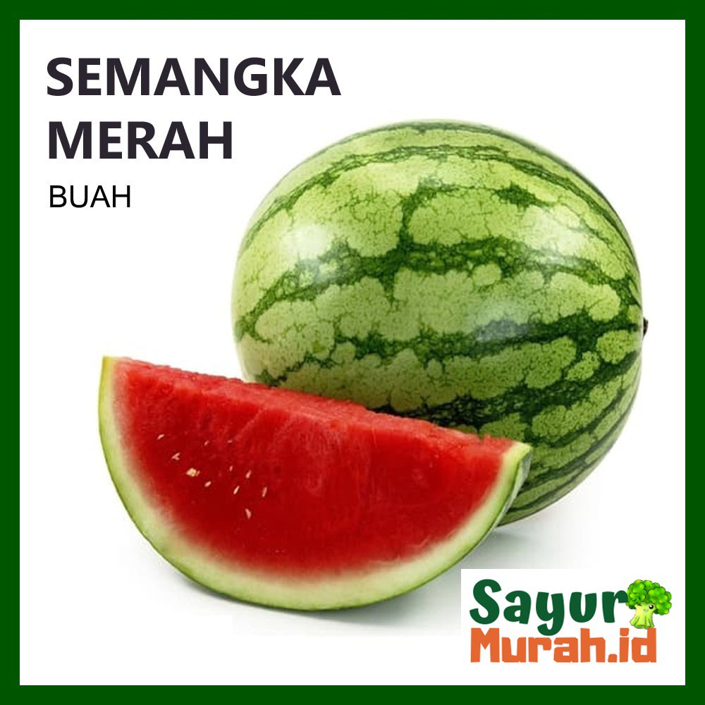 Jual BUAH SEMANGKA MERAH SEGAR 4 Kg Shopee Indonesia