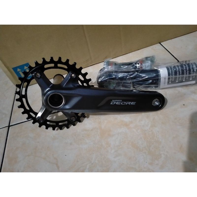 Jual Crank Deore M Single T Lengkap Dengan Bb Shopee Indonesia