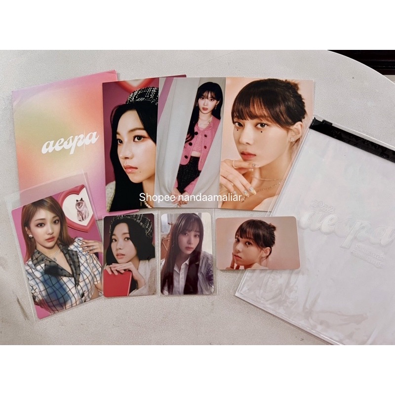 Jual Ready To Checkout Photocard Pc Aespa Karina Giselle Winter