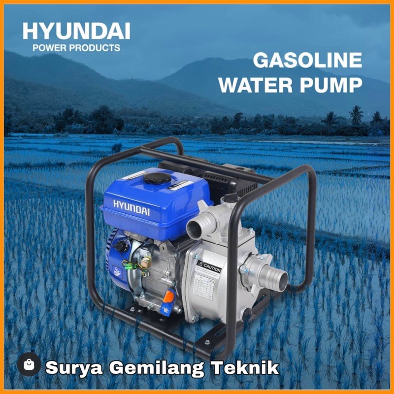 Jual Mesin Pompa Air Sawah Irigasi Alkon Water Pump Hyundai I Gasoline