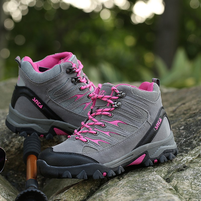 Jual Sepatu Gunung Hiking Fashion Wanita Merek Snta Series Warna