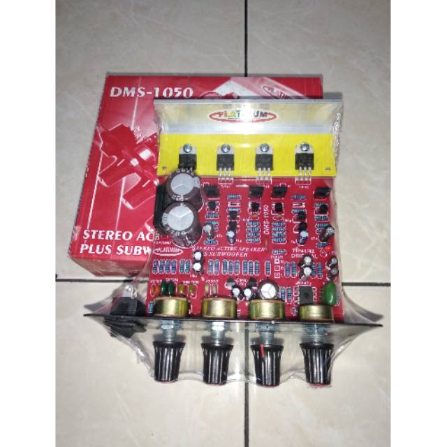 Jual Kit Stereo Active Speaker Plus Subwoofer Dms Shopee Indonesia