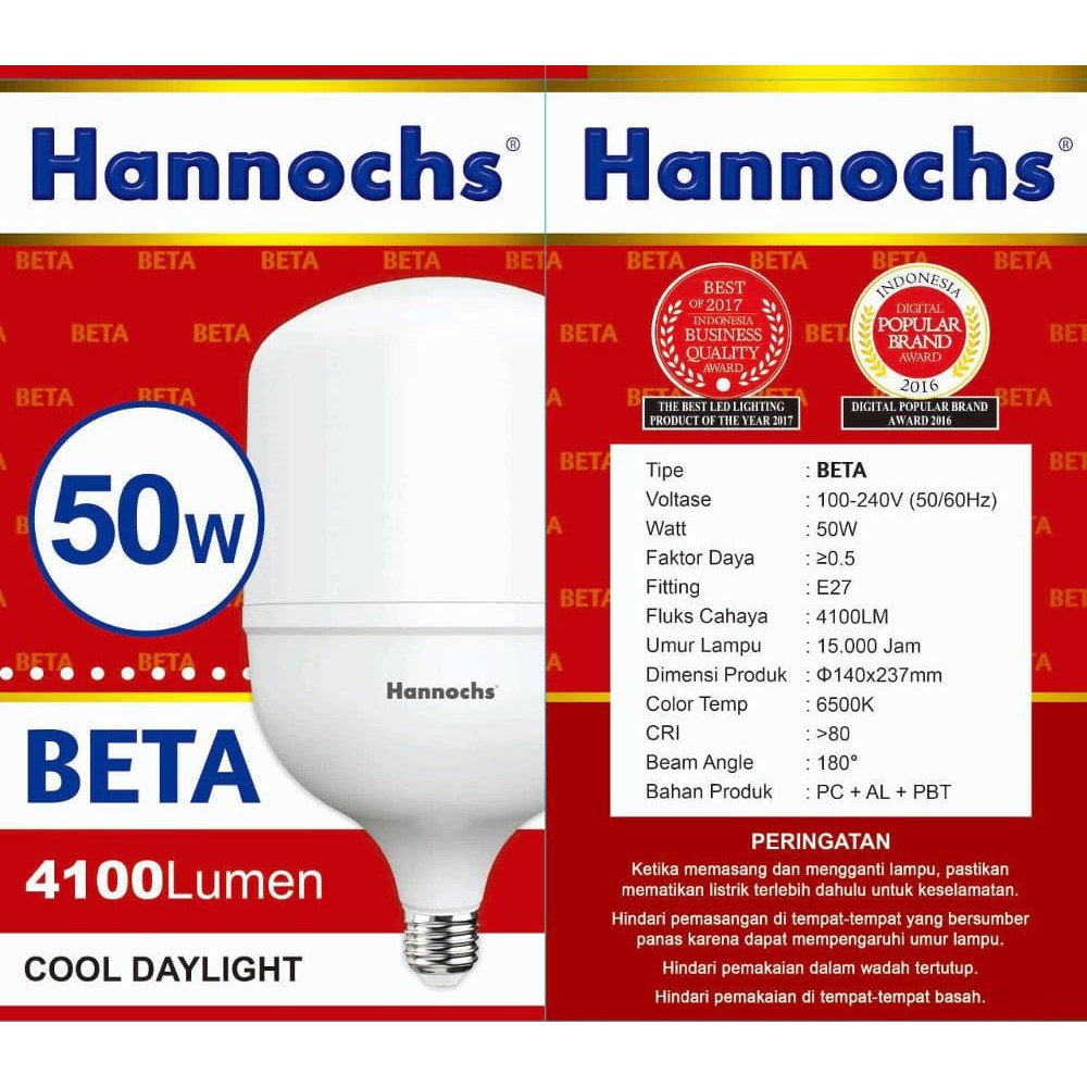 Jual Lampu Hannochs Beta 50w Shopee Indonesia