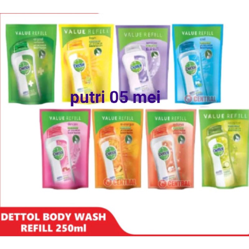 Jual Dettol Body Wash 250ml Shopee Indonesia