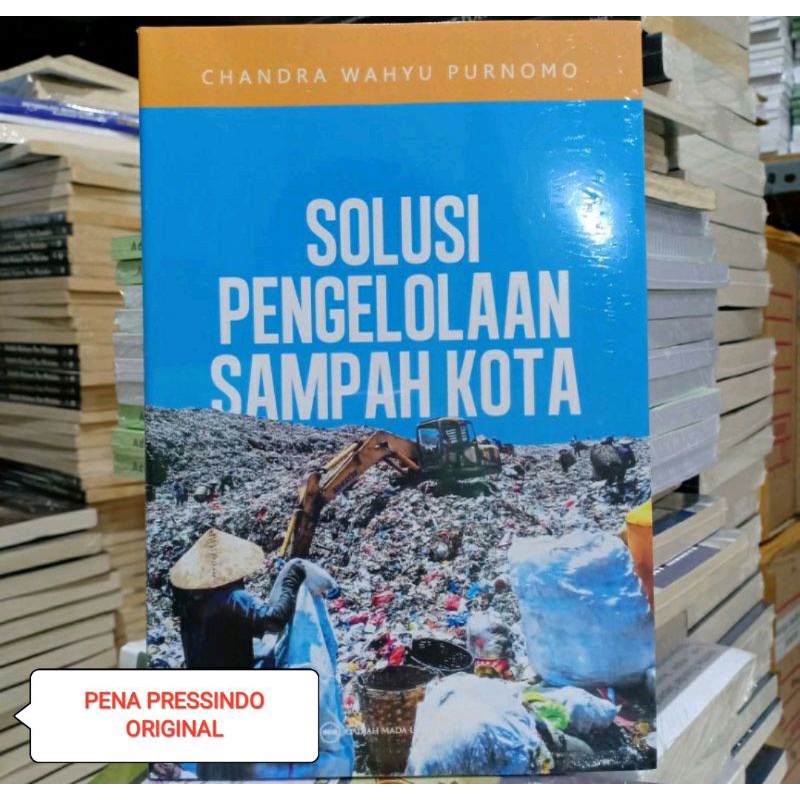 Jual BUKU SOLUSI PENGELOLAAN SAMPAH KOTA CHANDRA WAHYU PURNOMO