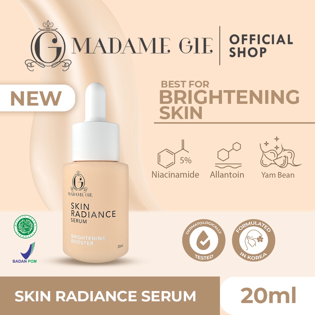 Jual Madame Gie Skin Radiance Serum Ml Shopee Indonesia