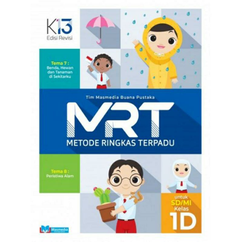 Jual Buku MRT Metode Ringkas Terpadu 1D SD MI Kelas 1 Shopee Indonesia