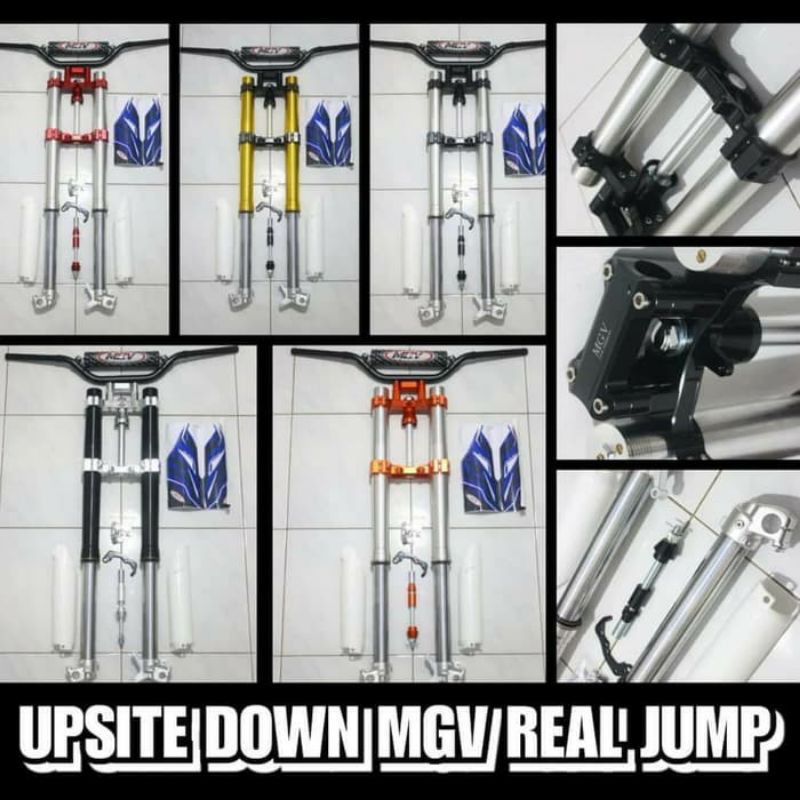 Jual Usd Mgv Real Jump Upside Down Motocross Grasstrack Enduro Trabas