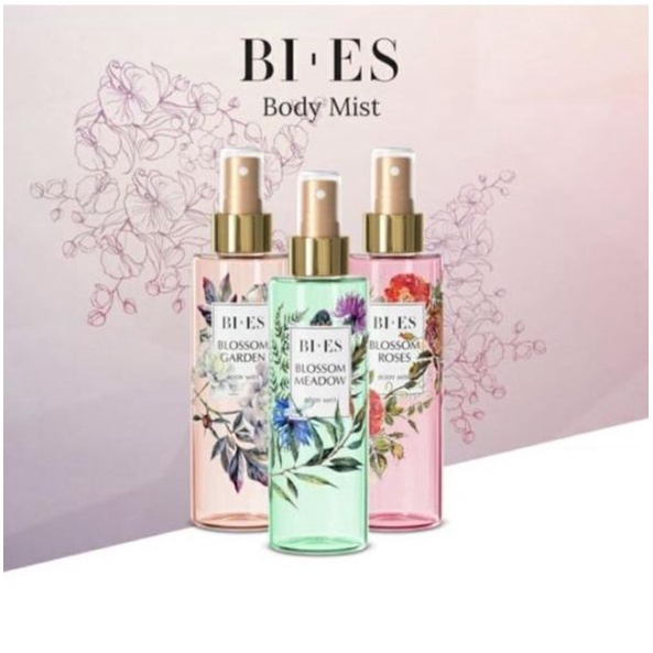 Jual Bies Body Mist Cologne Blossom Bi Es 200ml Shopee Indonesia