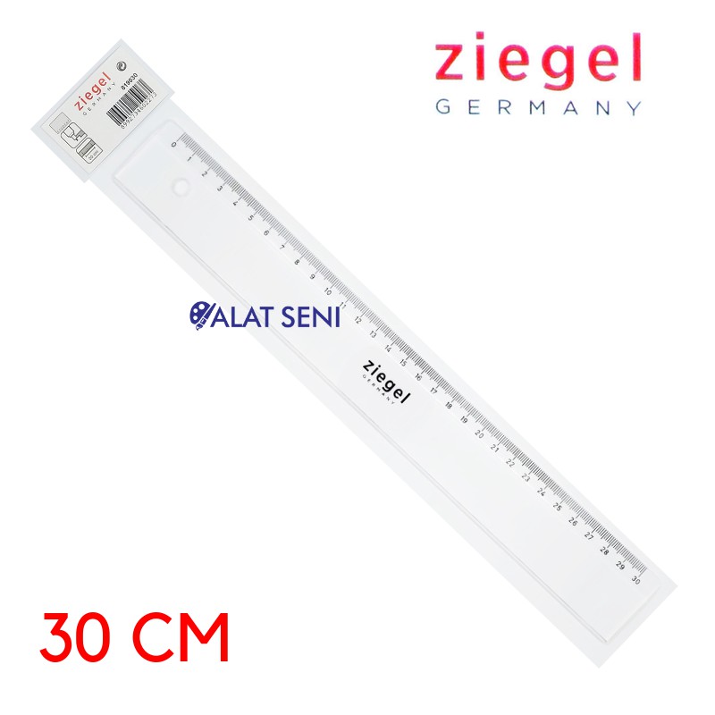 Jual Penggaris Ziegel Panjang 30cm Ziegel Flat Ruler 30 Cm Shopee