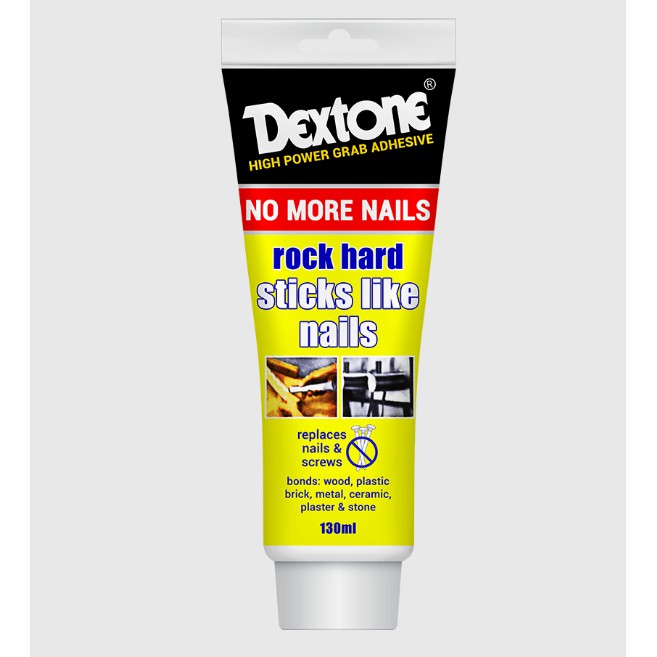 Jual Lem Dextone No More Nails Anti Paku Keramik Kayu Metal Batu Super