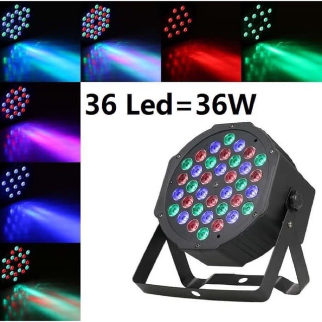 Jual Lampu Sorot Panggung Watt Led Disco Par Rgb Mata Led Warna